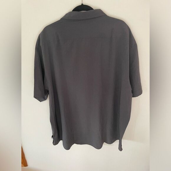 Kenneth Cole New York Men's Woven Shirt Short Sleeves Comfort Performance 4X - Picture 6 of 6